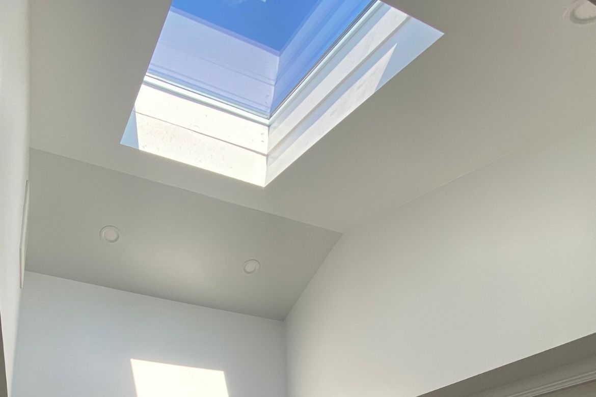 Nassau County Bathroom Renovation Modern Skylight